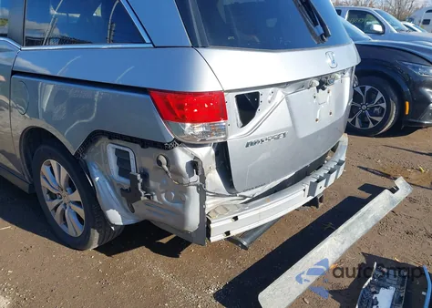 2016 Honda Odyssey Se from USA, damaged, VIN 5FNRL5H30GB084780